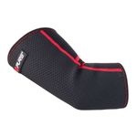 Ingrijire personala si Cosmetice - Sanatate si wellness - Aparate medicale - Suporturi ortopedice si orteze - Orteza pentru Cot din Neopren Pure 2 Improve, Marimea XL, Negru cu Cusaturi Rosii - Infinity.ro