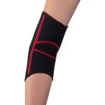 Ingrijire personala si Cosmetice - Sanatate si wellness - Aparate medicale - Suporturi ortopedice si orteze - Orteza pentru Cot din Neopren Pure 2 Improve, Marimea XL, Negru cu Cusaturi Rosii - Infinity.ro