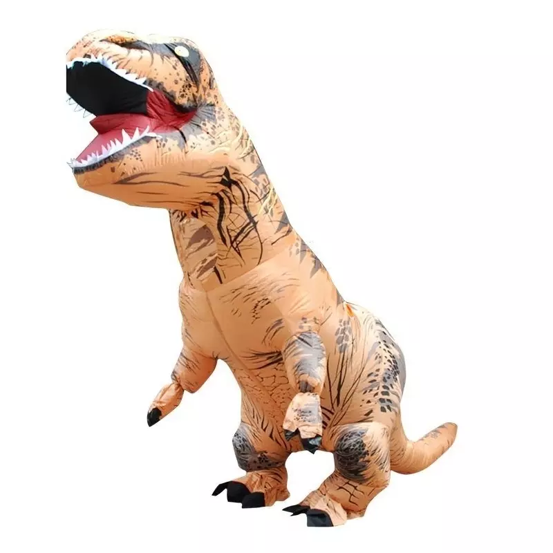 Casa si Gradina - Decoratiuni - Decoratiuni petrecere - Masti si costume carnaval - Costum gonflabil, model dinozaur din poliester, Gonga® Maro - Infinity.ro