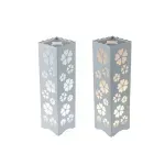 Casa si Gradina - Corpuri si surse de iluminat - Veioze si lampi - Veioze - Lampa LED decorativa de birou, model floral, alb,Gonga® - Infinity.ro