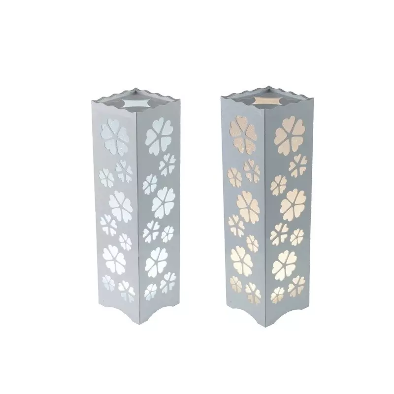 Casa si Gradina - Corpuri si surse de iluminat - Veioze si lampi - Veioze - Lampa LED decorativa de birou, model floral, alb,Gonga® - Infinity.ro