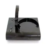 Casa si Gradina - Electrice - Smart Home - Alarme si accesorii - Ceas desteptator cu oprire alarma cu pistol infrarosu, afisaj LCD, Gonga® Negru - Infinity.ro