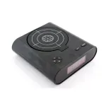 Casa si Gradina - Electrice - Smart Home - Alarme si accesorii - Ceas desteptator cu oprire alarma cu pistol infrarosu, afisaj LCD, Gonga® Negru - Infinity.ro