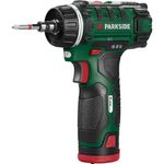 Casa si Gradina - Constructii - Scule electrice si accesorii - Masini de gaurit si insurubat - Masina de gaurit si insurubat Parkside PBSA 12 D4 cu acumulator si incarcator, Bormasina Parkside - Infinity.ro