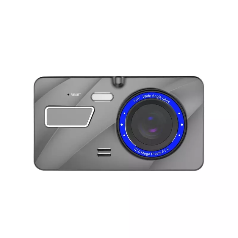 Auto si Moto - Electronice auto - Camere auto si DVR - Camera Auto Full HD 1080P , ecran LCD si functie de marsarier cu 4 LED-uri,Gonga® Argintiu - Infinity.ro