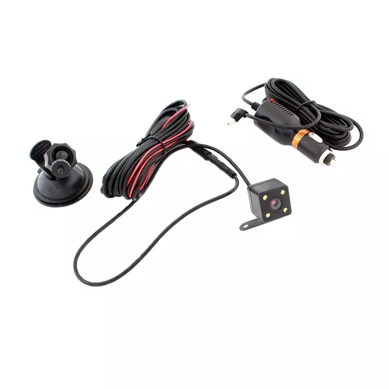 Auto si Moto - Electronice auto - Camere auto si DVR - Camera Auto Full HD 1080P , ecran LCD si functie de marsarier cu 4 LED-uri,Gonga® Argintiu - Infinity.ro