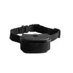 Petshop - Accesorii petshop - Zgarzi, lese si hamuri - Zgarzi - Zgarda pentru caini cu vibratii si electrosoc, telecomanda, negru,Gonga® - Infinity.ro