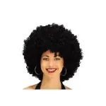 Casa si Gradina - Decoratiuni - Decoratiuni petrecere - Masti si costume carnaval - Peruca din par artificial, model afro, negru, Gonga® - Infinity.ro