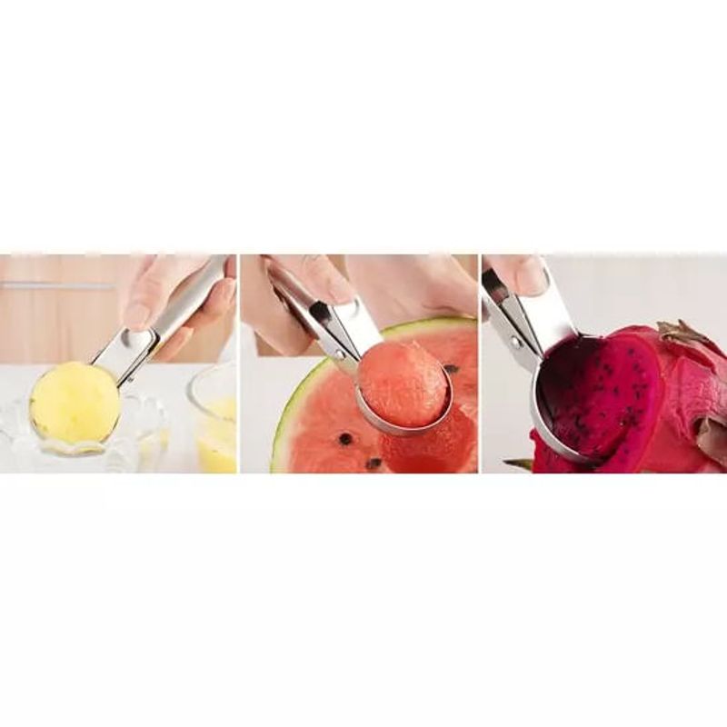 Casa si Gradina - Bucatarie si vesela - Ustensile bucatarie - Polonice, linguri si clesti de bucatarie - Lingura pentru inghetata din otel inoxidabil  18,5x5 cm - Infinity.ro