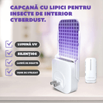 Casa si Gradina - Gradinarit si plante - Intretinere gradina - Articole daunatori gradina - Capcana electrica anti-insecte CYBERDUST, Eco-friendly, Lumina UV, Elimina Musculitele de Otet, Fructe - Infinity.ro