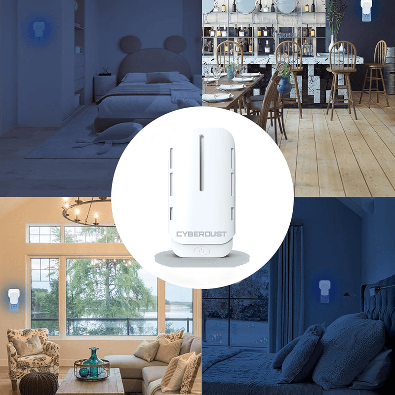 Casa si Gradina - Gradinarit si plante - Intretinere gradina - Articole daunatori gradina - Capcana electrica anti-insecte CYBERDUST, Eco-friendly, Lumina UV, Elimina Musculitele de Otet, Fructe - Infinity.ro