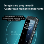 TV, Audio-Video si Foto - Portabile audio - Reportofoane - Reportofon Digital Q55 32GB CLC SmartGear, stereo 360°, DSP, activare vocala, text, MP3, OTG, 30H, ideal cursuri - Infinity.ro