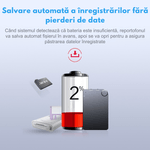 Laptop, Telefoane si Tablete - Wearables si gadgeturi - Gadgeturi - Dispozitive spionaj - Reportofon Spion K2 CLC SmartGear 8GB, activare vocala, 96H, MP3/WAV, DSP, 750mAh, discret, card, ideal business/notite - Infinity.ro