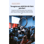 Laptop, Telefoane si Tablete - Wearables si gadgeturi - Gadgeturi - Dispozitive spionaj - Reportofon Spion S30 CLC SmartGear 16GB, breloc discret, activare vocala, HD, DSP, MP3, 200H, USB/OTG, autonomie lunga - Infinity.ro