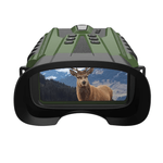TV, Audio-Video si Foto - Optica, astronomie si metrologie - Optica si astronomie - Binocluri & lunete - Binoclu Digital CLC SmartGear Verde, Night Vision, 15MP, 2.5K, Zoom 4X+8X, LCD 3", IR 7 trepte, 128GB, 5200mAh, USB-C - Infinity.ro