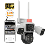 Casa si Gradina - Electrice - Smart Home - Camere de supraveghere - Camera Supraveghere 8K 16MP Zoom 10X CLC SmartGear, Auto-Tracking, Nocturna Color, WiFi, Audio, IP66, SD+Cloud - Infinity.ro