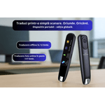 Laptop, Telefoane si Tablete - Wearables si gadgeturi - Gadgeturi - Accesorii SMART - Traducator CLC SmartGear 2in1: vocal/text, 112 limbi, ecran touch, WiFi, BT, offline, OCR, MP3, reportofon, calatorii - Infinity.ro
