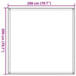 Sport si Outdoor - Camping - Accesorii corturi - Covor pentru cort, antracit si alb, 200x200 cm - Infinity.ro
