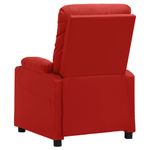 Casa si Gradina - Mobilier - Scaune si fotolii - Fotolii - Fotoliu cu ridicare pe verticala, rosu vin, piele ecologica - Infinity.ro