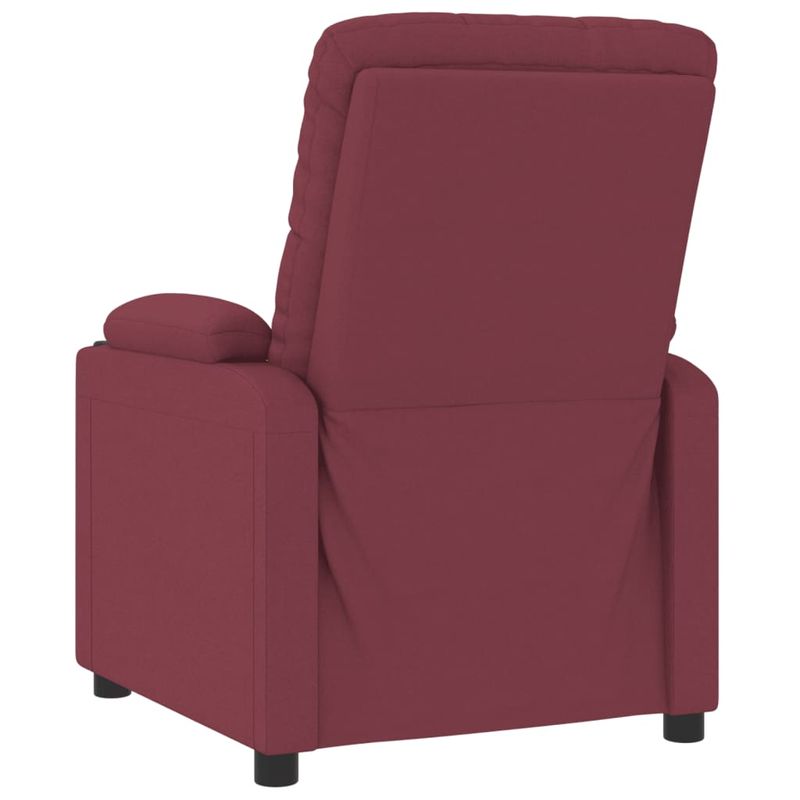 Casa si Gradina - Mobilier - Scaune si fotolii - Fotolii - Fotoliu rabatabil electric, rosu vin, material textil - Infinity.ro