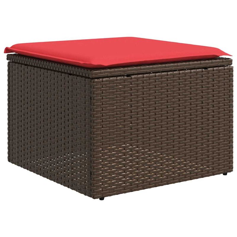 Casa si Gradina - Gradina si terasa - Mobilier exterior - Seturi mobila gradina - Set canapele de gradina, 2 piese, cu perne, maro poliratan maro - Infinity.ro