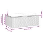 Casa si Gradina - Gradina si terasa - Mobilier exterior - Seturi mobila gradina - Set canapele de gradina, 2 piese, cu perne, maro poliratan maro - Infinity.ro
