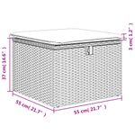 Casa si Gradina - Gradina si terasa - Mobilier exterior - Seturi mobila gradina - Set canapele de gradina, 2 piese, cu perne, maro poliratan maro - Infinity.ro