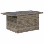 Casa si Gradina - Gradina si terasa - Mobilier exterior - Seturi mobila gradina - Set mobilier gradina cu perne 6 piese gri poliratan/lemn acacia - Infinity.ro