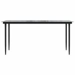 Casa si Gradina - Gradina si terasa - Mobilier exterior - Seturi mobila gradina - Set de sufragerie de gradina 7 piese sticla maro din poli ratan - Infinity.ro