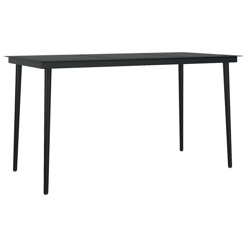 Casa si Gradina - Gradina si terasa - Mobilier exterior - Seturi mobila gradina - Set de sufragerie de gradina 5 piese sticla maro din poli ratan - Infinity.ro