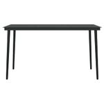 Casa si Gradina - Gradina si terasa - Mobilier exterior - Seturi mobila gradina - Set de sufragerie de gradina 5 piese sticla maro din poli ratan - Infinity.ro