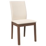 Casa si Gradina - Mobilier - Scaune si fotolii - Scaune - Scaune sufragerie cu perne 2 buc. cauciuc din lemn masiv maro - Infinity.ro