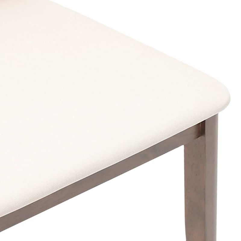 Casa si Gradina - Mobilier - Scaune si fotolii - Scaune - Scaune sufragerie cu perne 2 buc. cauciuc din lemn masiv maro - Infinity.ro