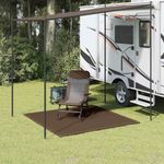 Sport si Outdoor - Camping - Accesorii corturi - Covor pentru cort, maro, 200x200 cm - Infinity.ro