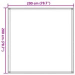 Sport si Outdoor - Camping - Accesorii corturi - Covor pentru cort, maro, 200x200 cm - Infinity.ro