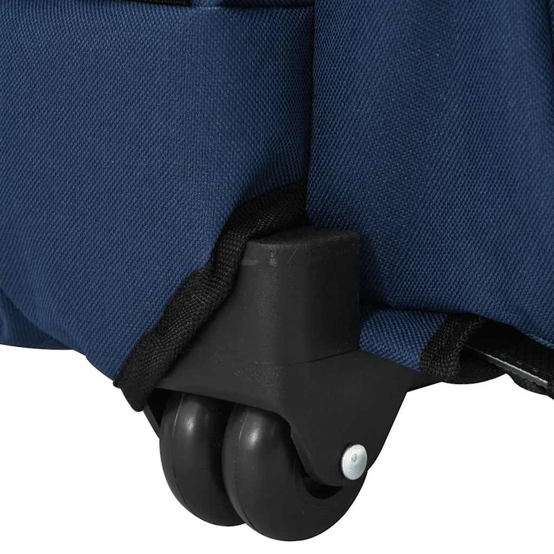 Petshop - Accesorii petshop - Culcusuri si custi - Genti si articole transport - Carucior pentru animale de companie 3 in 1, design albastru, 48x32x57 cm, material Oxford - Infinity.ro