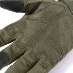 Sport si Outdoor - Echipament Sportiv - Accesorii echipament sportiv - Manusi sport - Manusi Tactice Combat, Touchscreen, Microfibra/Piele Eco, marime L, Verde Militar - Infinity.ro