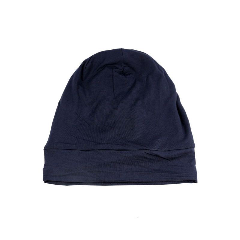 Fashion, accesorii si bijuterii - Femei - Accesorii femei - Accesorii pentru par femei - Boneta de noapte pentru protectie par cu interior din satin, Albastru Inchis - Albastru Inchis, Medium - Infinity.ro