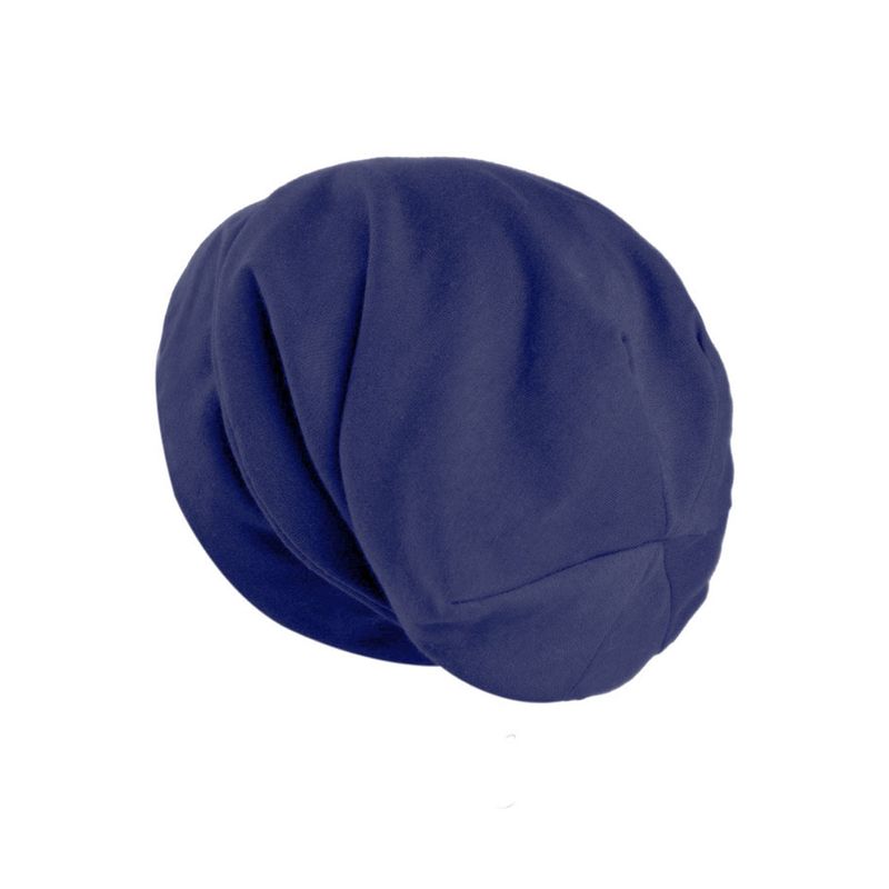 Fashion, accesorii si bijuterii - Femei - Accesorii femei - Accesorii pentru par femei - Boneta de noapte pentru protectie par cu interior din satin, Albastru Inchis - Albastru Inchis, Medium - Infinity.ro