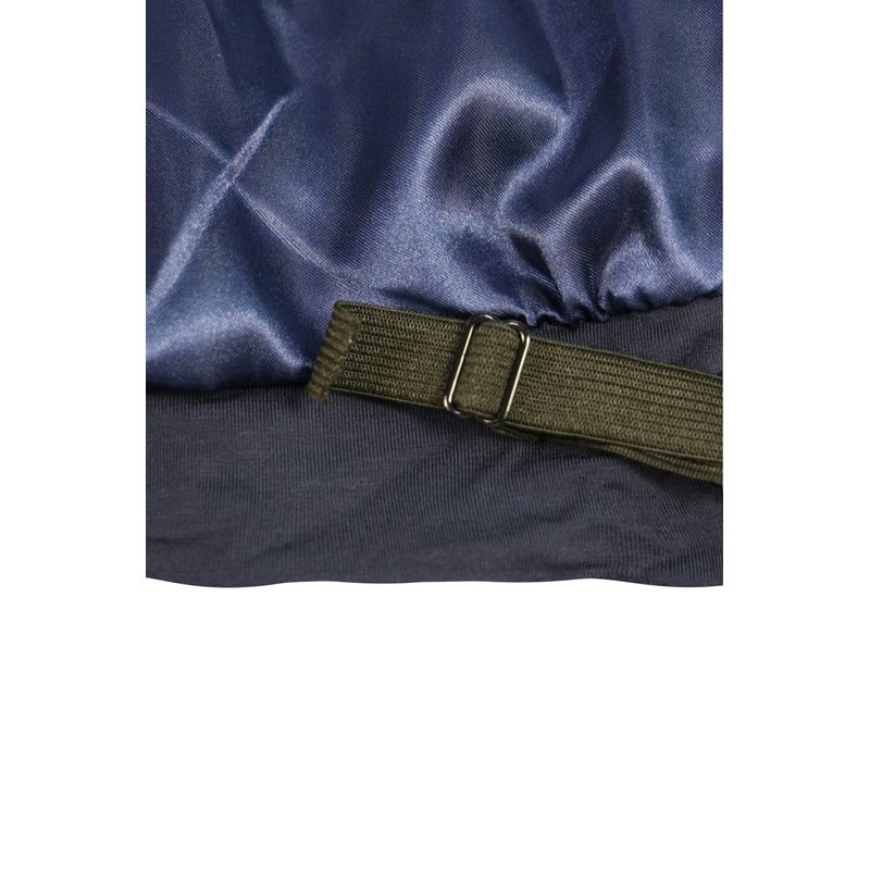 Fashion, accesorii si bijuterii - Femei - Accesorii femei - Accesorii pentru par femei - Boneta de noapte pentru protectie par cu interior din satin, Albastru Inchis - Albastru Inchis, Medium - Infinity.ro