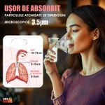 Jucarii, Copii si Bebe - Igiena si ingrijire - Accesorii ingrijire copii - Aparate aerosoli copii - Aparat Aerosoli Profesional Linomag®, Masca Copii si Adulti, Tehnologie Mesh, Autocuratare, Silentios, Alb/Negru - Infinity.ro