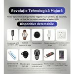 Laptop, Telefoane si Tablete - Wearables si gadgeturi - Gadgeturi - Dispozitive spionaj - Detector Anti-Spionaj T2 CLC SmartGear, AI, detectie camere, microfoane, reportofoane, GPS, trackere, protectie avansata - Infinity.ro