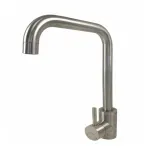 Casa si Gradina - Sanitare - Chiuveta bucatarie si accesorii - Baterii bucatarie - Baterie bucatarie MIXXUS SUS-011-G din otel inoxidabil, Monocomanda, Racorduri incluse - Infinity.ro