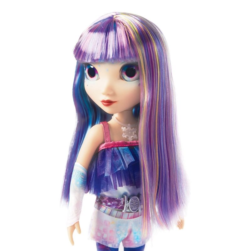 Jucarii, Copii si Bebe - Jucarii si jocuri - Papusi si accesorii - Papusi - Papusa de colectie, Nebulous Star, personaj Isadora, cu par colorat si accesorii magice, 38 cm - Infinity.ro