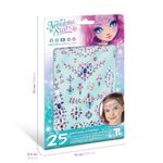 Carti si Birotica - Papetarie - Afise si stickere - Set 25 stickere pentru fata si corp, personaj Cristalia, Nebulous Star - Infinity.ro