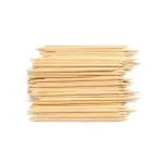 Ingrijire personala si Cosmetice - Manichiura si pedichiura - Truse manichiura si pedichiura - Set de 100 betisoare duble din lemn pentru cuticule, Gonga® Bej - Infinity.ro