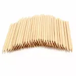 Ingrijire personala si Cosmetice - Manichiura si pedichiura - Truse manichiura si pedichiura - Set de 100 betisoare duble din lemn pentru cuticule, Gonga® Bej - Infinity.ro