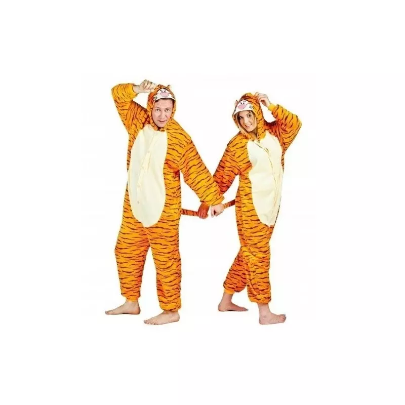 Fashion, accesorii si bijuterii - Barbati - Lenjerie si pijamale barbati - Pijamale barbati - Pijama intreaga pentru adulti, Gonga® S Portocaliu - Infinity.ro