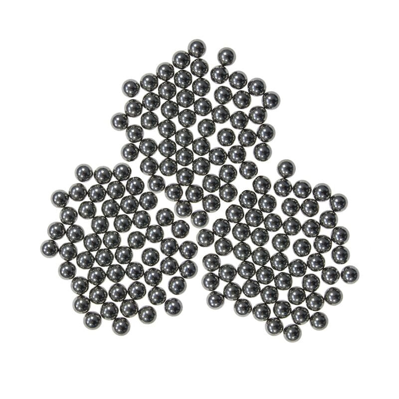 Sport si Outdoor - Accesorii si echipamente sportive - Sporturi de precizie - Set prastie plastic cu laser si set 300 bile  9 mm, 11.5 cm, cu boloboc, argintiu - Infinity.ro