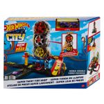 Jucarii, Copii si Bebe - Jucarii si jocuri - Vehicule si jucarii cu telecomanda - Masinute - Hot wheel city vulcanizarea super twist - Infinity.ro